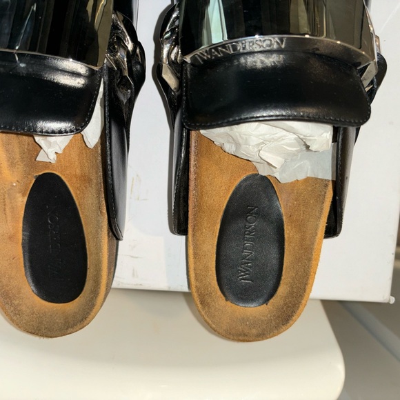 JWANDERSON CALF TRESOR BALCK BRACELET LOAFERS - Picture 4 of 13